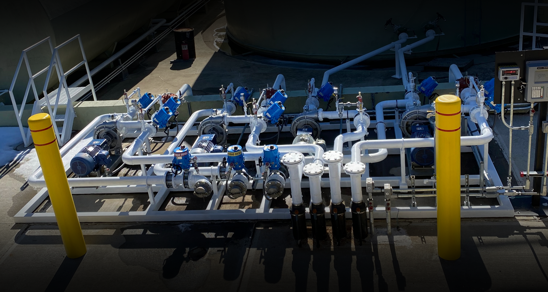 fuel transfer station